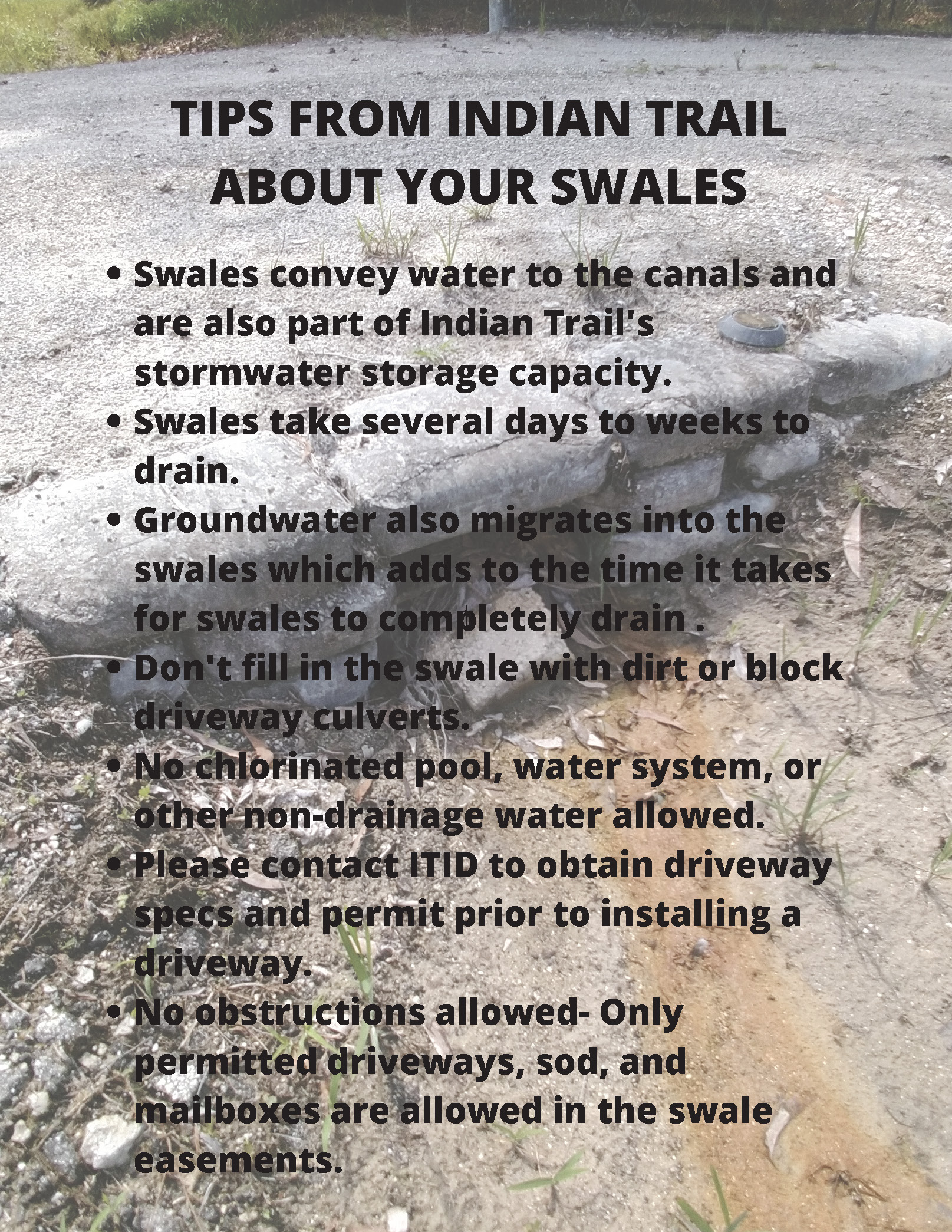 TIPS FROM ITID ABOUT YOUR SWALES (3)